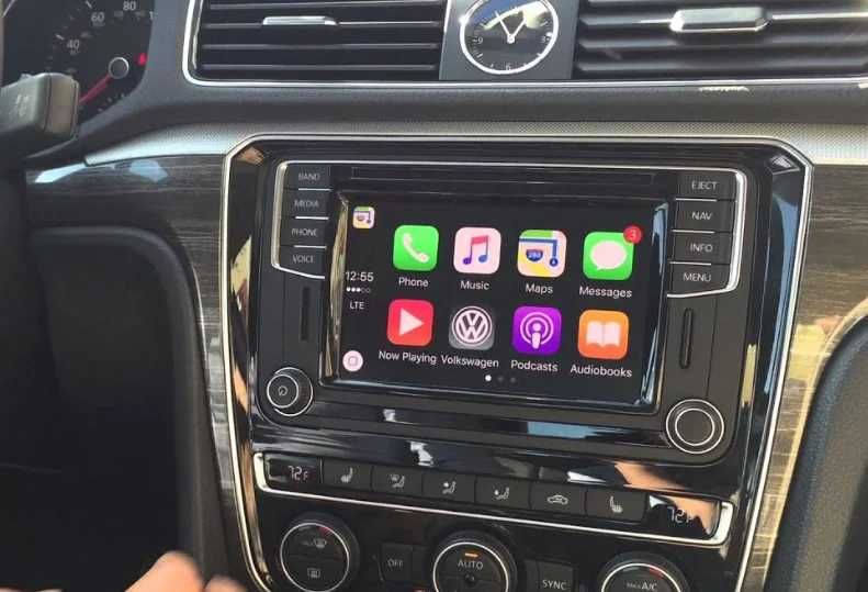 Безжичен Apple Carplay /Android Auto за VW MIB / MIB2 – Plug & Play