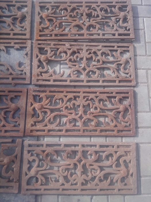 Забор чугунный литой для клумб