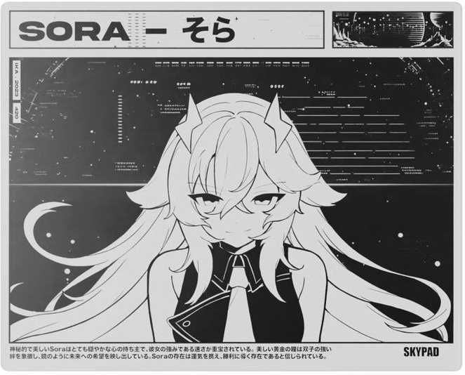 Продам стеклопад Sora рисунок.