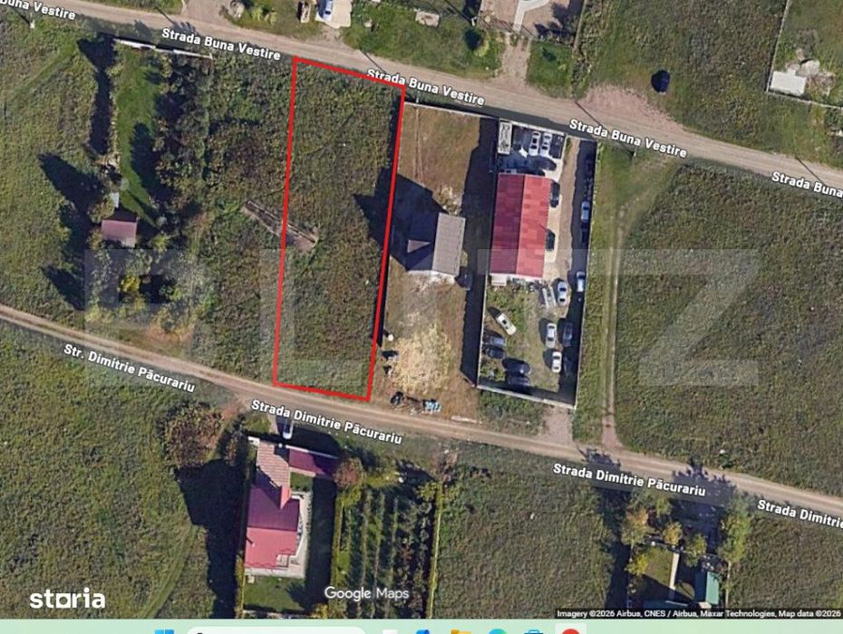 Teren intravilan 1000 mp, localitatea Șcheia