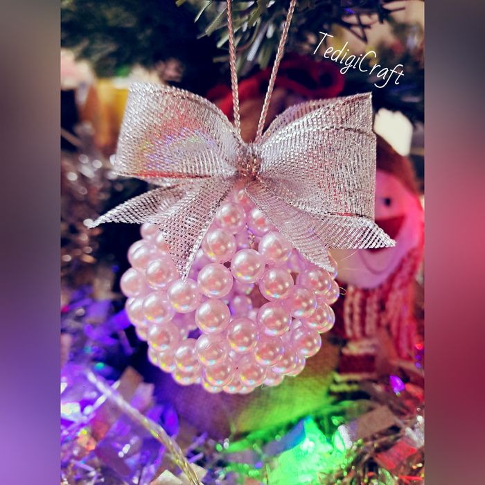 Играчки за елха от перли