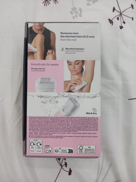 Epilator Braun Silk épil 5 5-000 roz made în germany