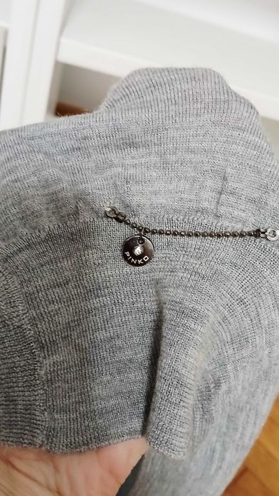 Cardigan dana Pinko, mas s, 100% lana extra fina