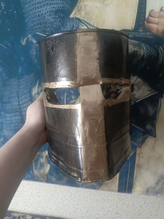 Продам самодельный шлем потхельм