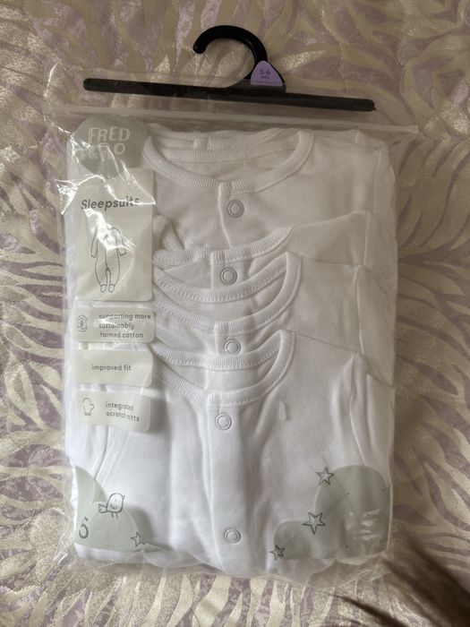 Бебешки ромпъри /100% памук