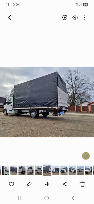 De vânzare Renault Master 10 europaleti si lift hidraulic