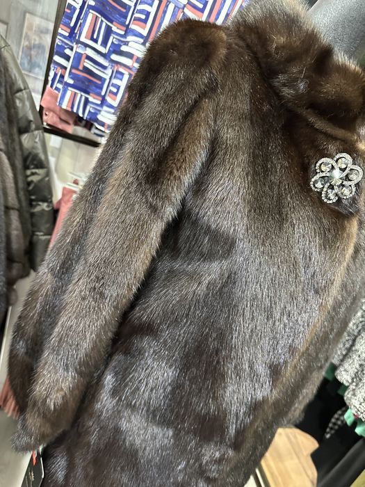 Рапродажа! Норковая шуба !42размер.