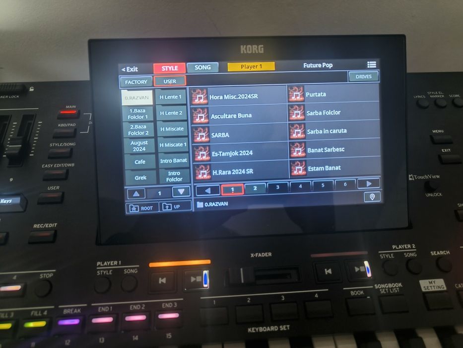 Set pentru Korg pa5x