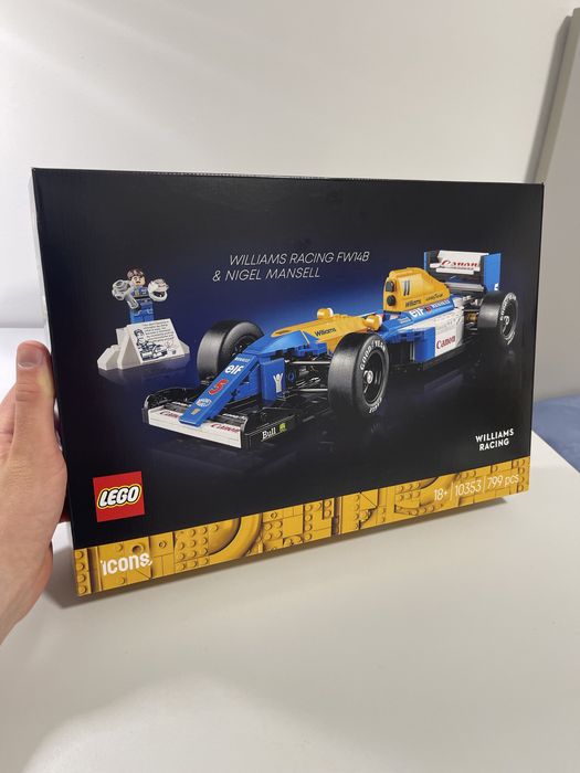 Lego 10353, : Williams Racing FW14B и Найджел Мэнселл Icons 10353