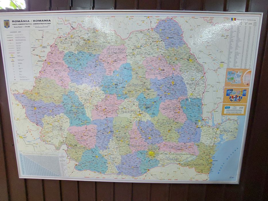 Vind harta României