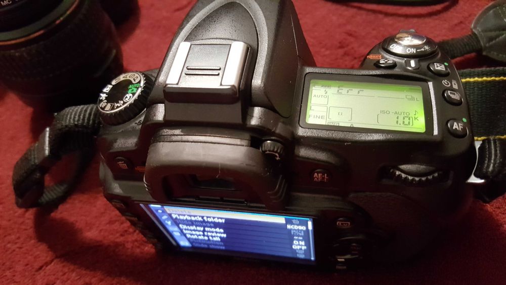 Defect D90 + 2 Obiective Nikon Nikkor