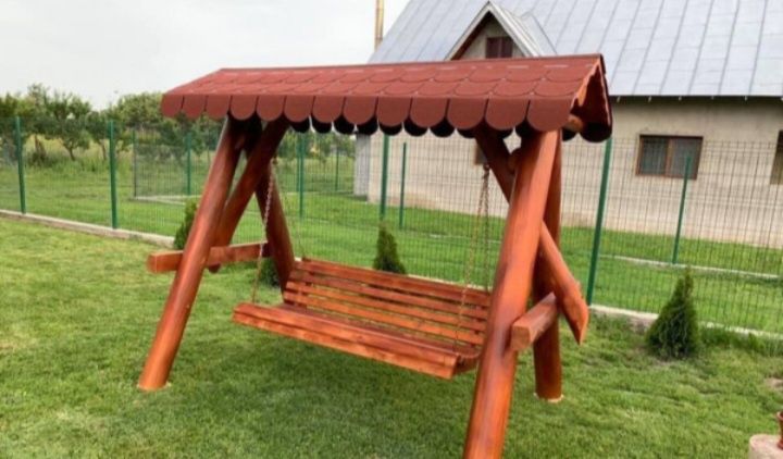 Balansoar / leagan lemn rustic
