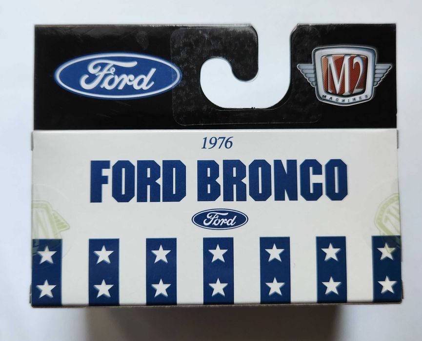 Macheta Auto Pentru Colectie 1976 Ford Bronco M2 Machines
