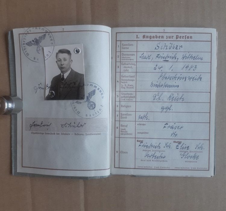 Документ Военный билет.