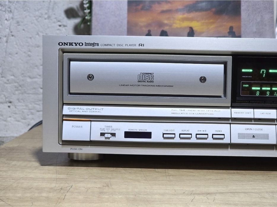Cd player ONKYO integra DX-6550, hi-end, vârf de serie, argintiu Black