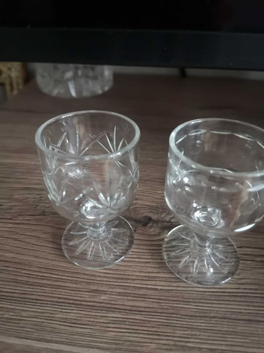 Хрустальные рюмочки для крепких напитков времен ссср