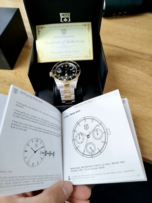 Masculine Elegance LN7002