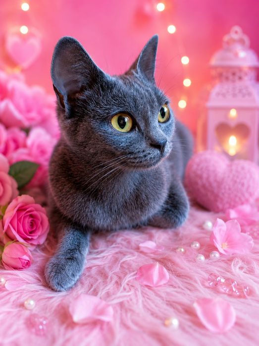 Кошечка молодая породистая