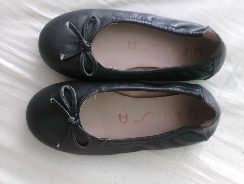 Естествена кожа балеринки