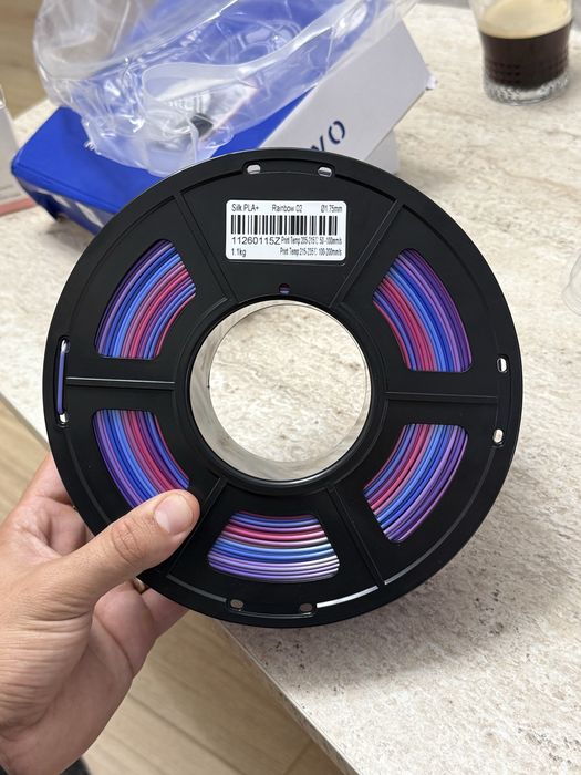 филамент JAYO Silk PLA+ Rainbow 2