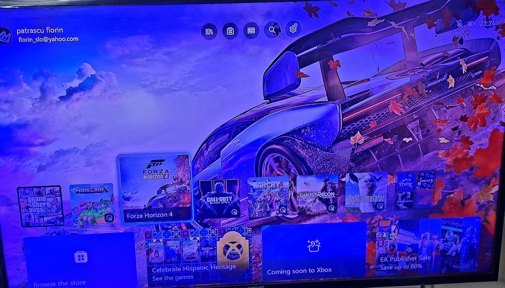 Xbox One S Fullbox Hdr 4K Gta5 Edition Fifa25 Fortnite Forza horizon 4