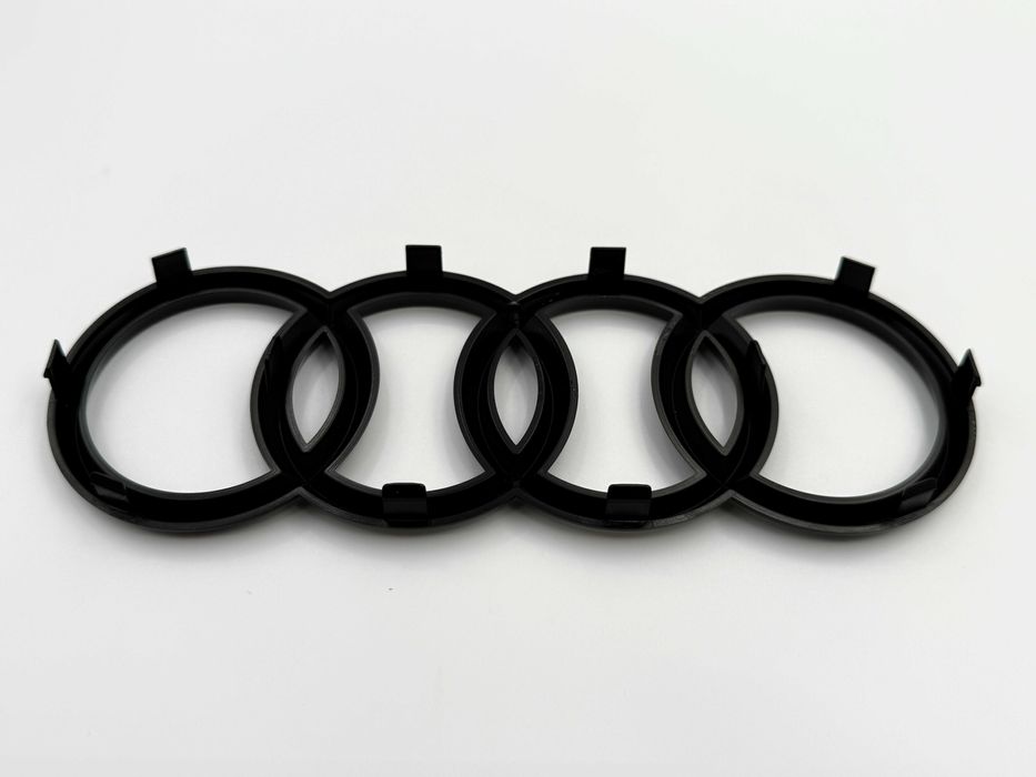 Emblema Compatibila AUDI Grila 249 mm Negru
