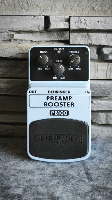 Pedala chitara Behringer PB100 Preamp Booster - GARANTIE 1 AN!