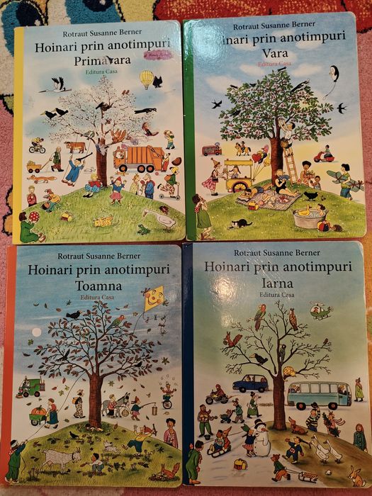 Cărți Hoinari prin anotimpuri - 4 vol.