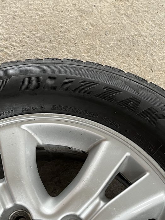 Шины и диски от Lexus lx470