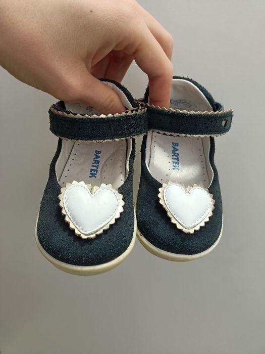 Sandale fete Bartek, piele naturala, talpa ortopedica, mărimea 20