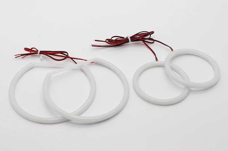 Set Kit inele Cercuri Angel Eyes Cotton LED BMW X5 E70, 110mm - 158mm