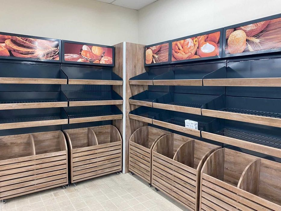 Raft panificatie raft paine magazin aprozar market model 2024 iluminat