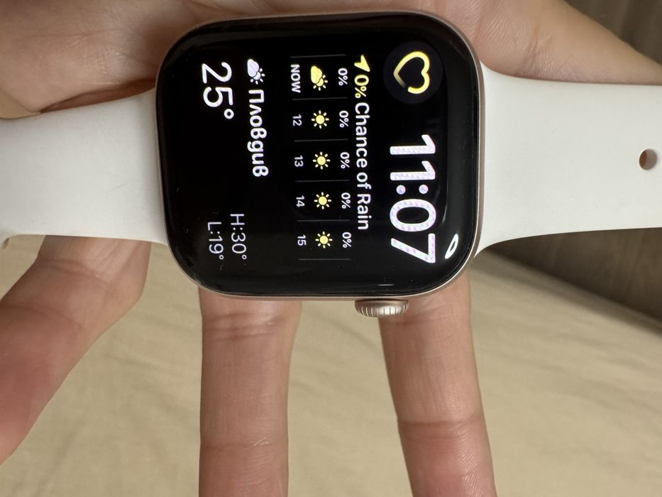 Apple watch 11 rose gold