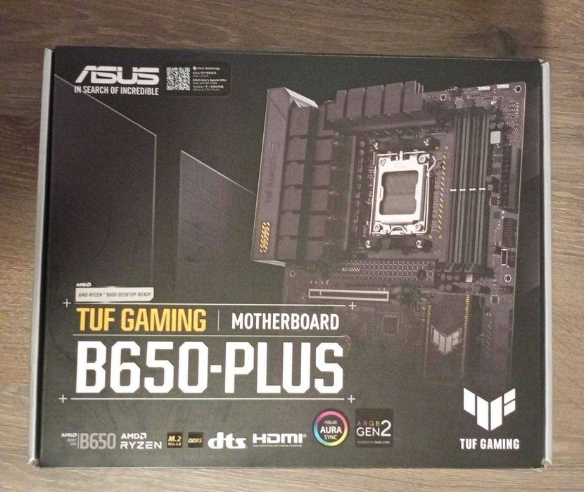 Kit Placa de baza + procesor : Ryzen 7600X + ASUS TUF GAMING B650-PLUS