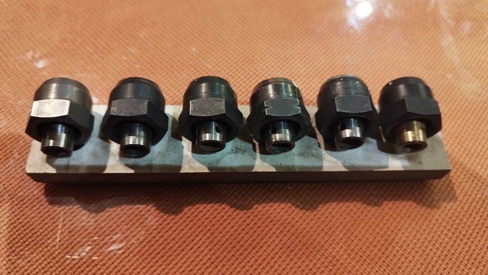 Комплект 6 бр. гайки с цанги за шпиндел KRESS FM 6990 Е