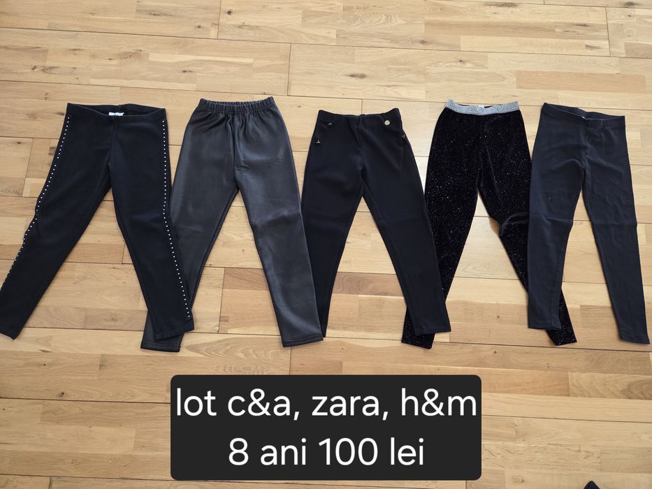 Blugi colanti pantaloni ZARA 8-9 ani