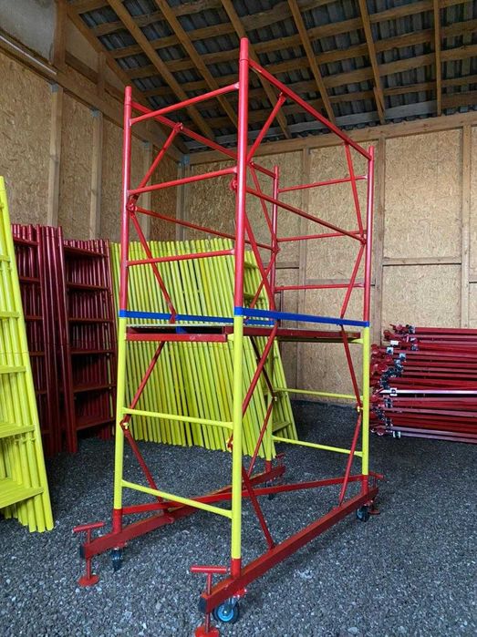 Вышка тура передвижная, Леса фасадные