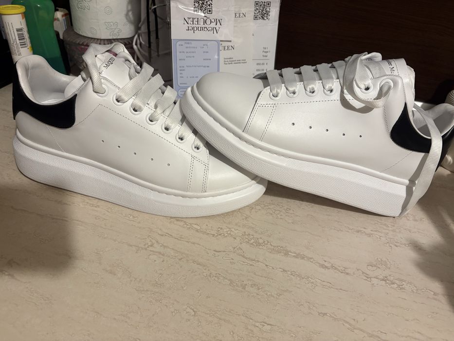 Adidasi McQueen, piele 100% naturala, originali