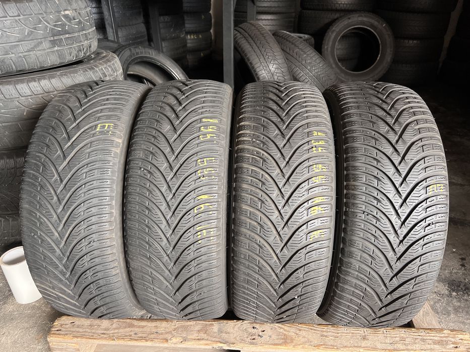 4 anvelope m+s 195/55/16 , Kleber , DOT 2023