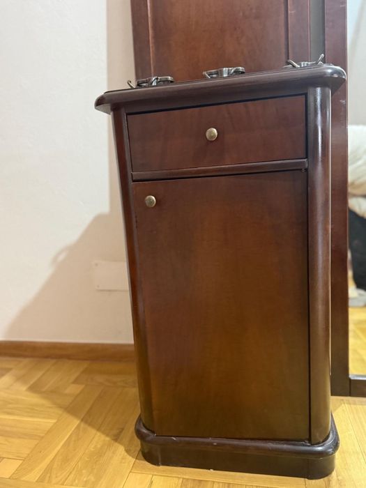 Set cuier + oglinzi pentru intrare “LEMN MASIV”