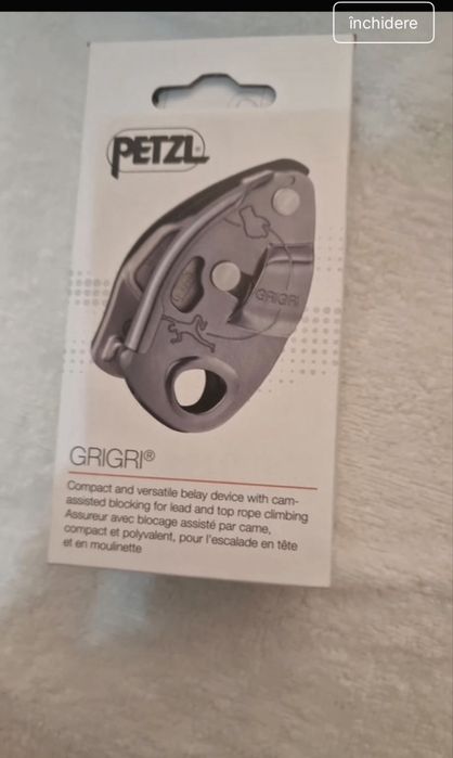 Blocator Petzl Gri Gri Via ferrata/alpinism