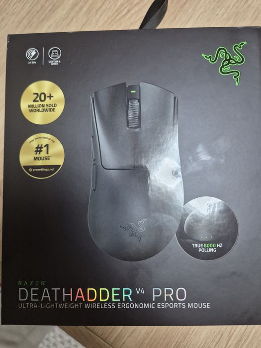 Геймърска мишка Razer Deathadder V4 Pro