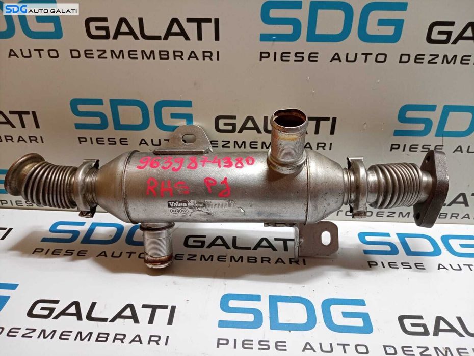 Racitor Gaze EGR Peugeot 307 2.0 HDI RHS 2001 - 2008 Cod 9639874380 [M6774]