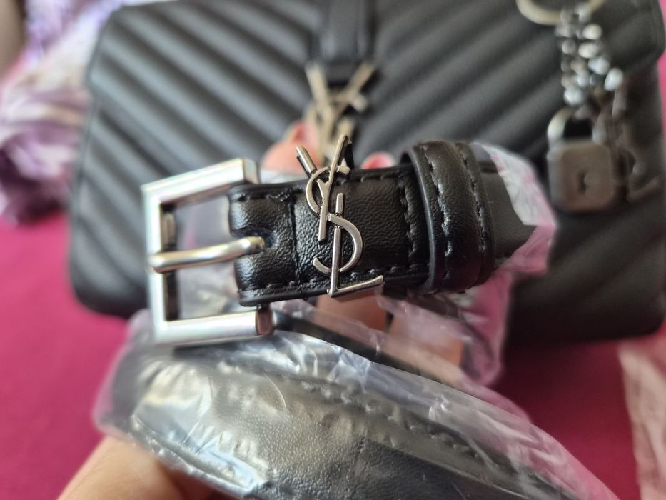 Curea YSL Neagra Silver