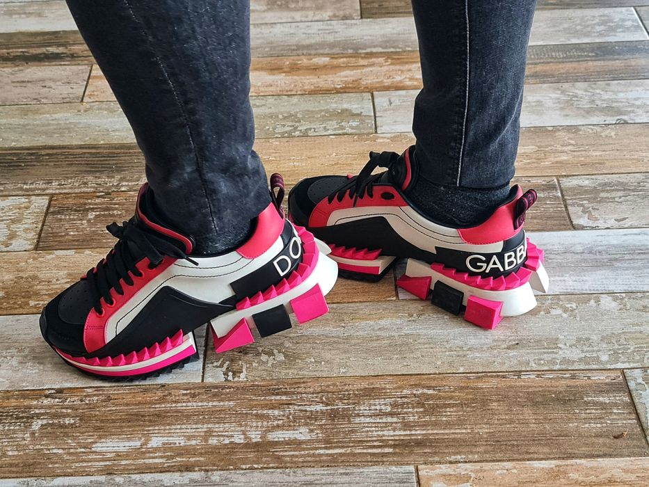 Sneakersi femei 38 Originali Dolce Gabbana Super Queen ca Noi!acte