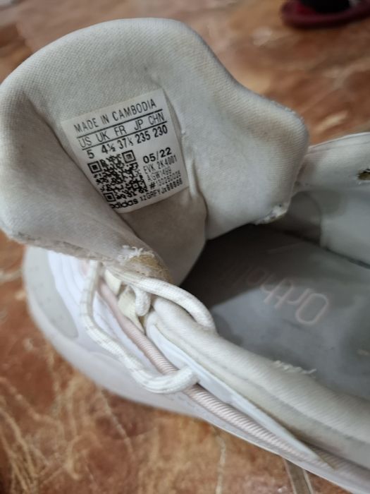 Adidasi Adidas alb