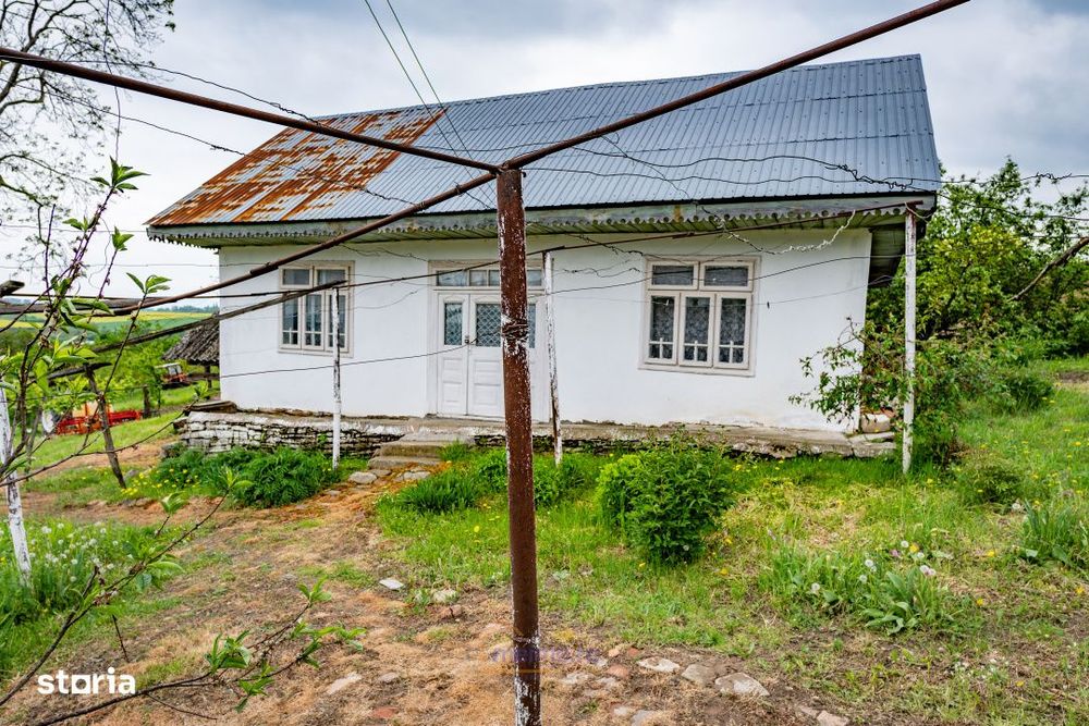 Casa din chirpici, bucatarie de vara si 1.34 ha de teren, Ardeoani