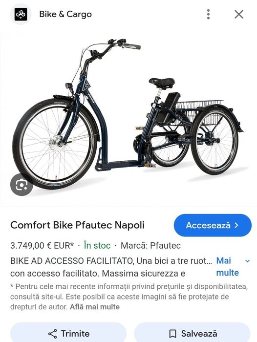 Tricicletă electrică