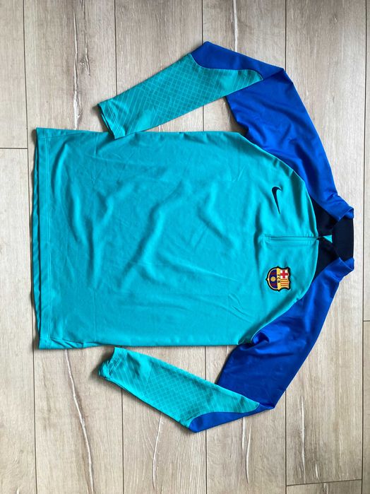 Найк Барселона Nike Dri Fit Barcelona тренировъчна блуза фланела М