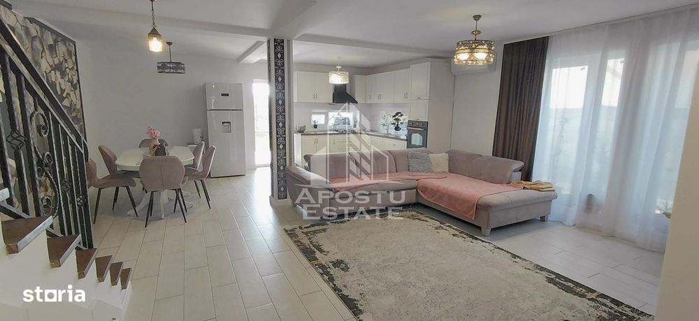 Duplex de închiriat 4 dormitoare, curte, terasa, Dumbravita Timisoara